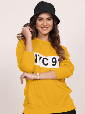 Leotude Full Sleeve Printed Women Sweatshirt