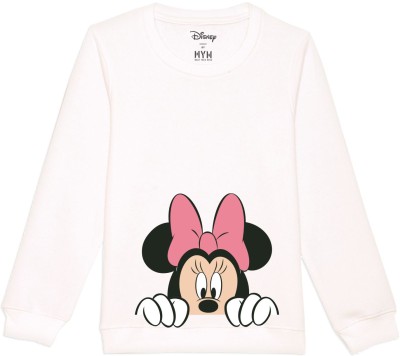 Disney By Wear Your Mind Full Sleeve Printed Girls Sweatshirt