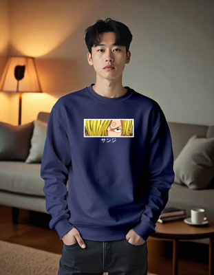 flyind Full Sleeve Graphic Print Men Sweatshirt