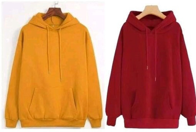MODERNSSHOP Full Sleeve Solid Women Sweatshirt