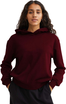 Koverify Full Sleeve Solid Women Sweatshirt