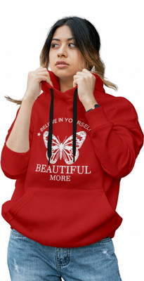 EZCLOTHING Full Sleeve Graphic Print Women Sweatshirt