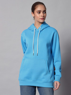OBAAN Full Sleeve Solid Women Sweatshirt