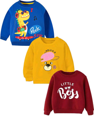 jpf Full Sleeve Printed Boys Sweatshirt