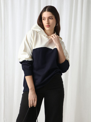 Globus Full Sleeve Color Block Women Sweatshirt