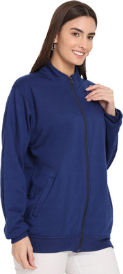 HouseOfCommon Full Sleeve Self Design Women Sweatshirt