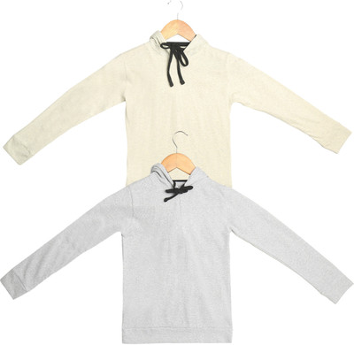 FASHA Full Sleeve Solid Boys Sweatshirt