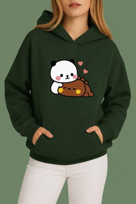 Mukoo Full Sleeve Self Design Girls Sweatshirt