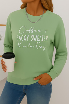 KASHIAN Full Sleeve Printed Women Sweatshirt