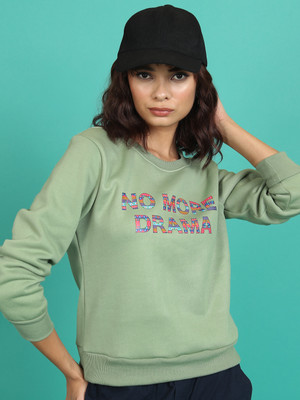 Tokyo Talkies Full Sleeve Printed Women Sweatshirt