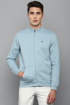 LOUIS PHILIPPE Full Sleeve Solid Men Sweatshirt