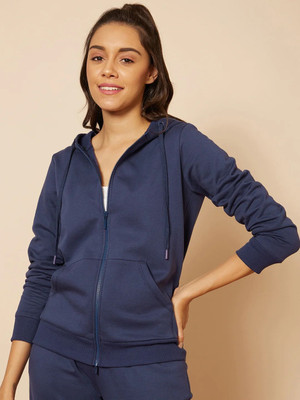 MOSAJC Full Sleeve Solid Women Sweatshirt