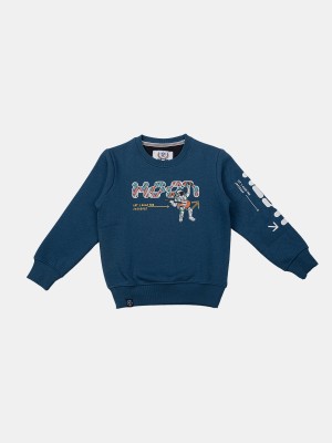 Albion Full Sleeve Printed Boys Sweatshirt