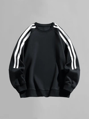 The Modern Soul Full Sleeve Striped Men Sweatshirt