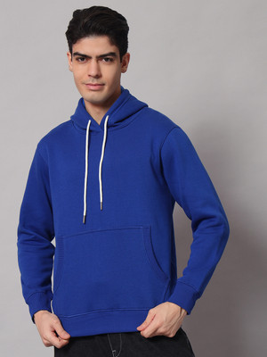 OBAAN Full Sleeve Solid Men Sweatshirt