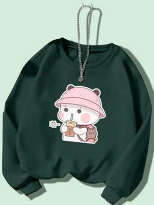 Draxstar Premi Full Sleeve Printed Women Sweatshirt