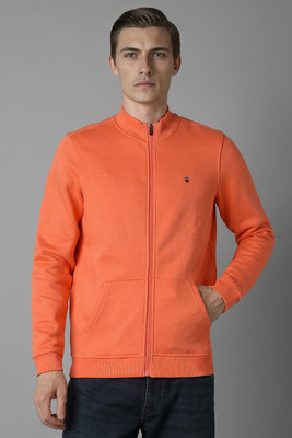 LOUIS PHILIPPE Full Sleeve Solid Men Sweatshirt
