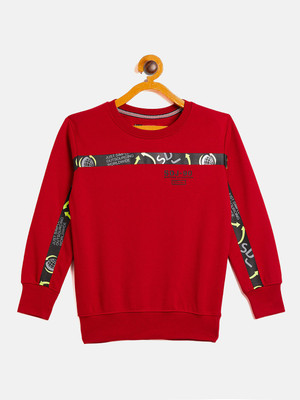 DUKE Full Sleeve Printed Boys Sweatshirt