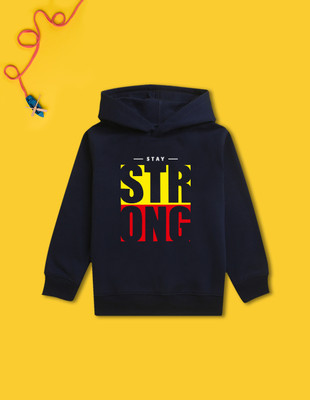 Nusyl Full Sleeve Graphic Print Boys Sweatshirt