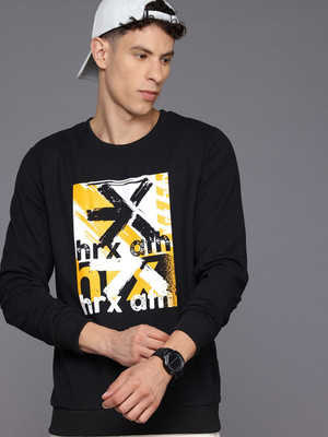 HRX by Hrithik Roshan Full Sleeve Printed Men Sweatshirt