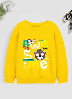 JONIMONI Full Sleeve Solid Boys Reversible Sweatshirt