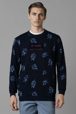 LOUIS PHILIPPE Full Sleeve Printed Men Sweatshirt