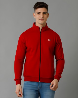 TQH Full Sleeve Solid Men Sweatshirt