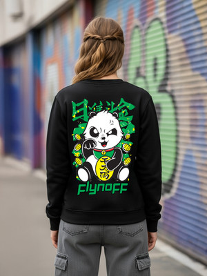 Benny Brooks Full Sleeve Graphic Print Women Sweatshirt