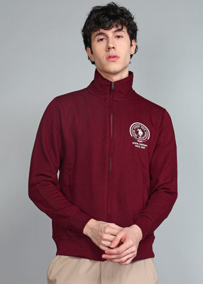 U.S. POLO ASSN. Full Sleeve Solid Men Sweatshirt