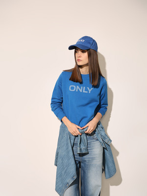 ONLY Full Sleeve Solid Women Sweatshirt