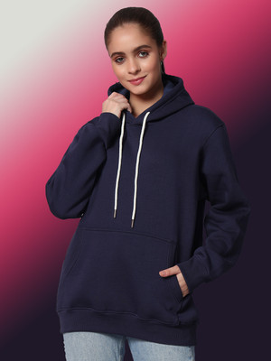 7 ISLANDS Full Sleeve Solid Women Sweatshirt