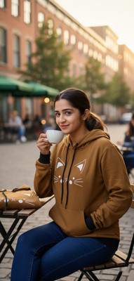 DivRa Clothing Full Sleeve Printed Women Sweatshirt