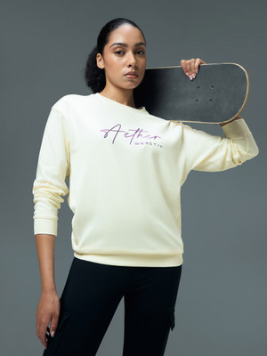 TECHNOSPORT Full Sleeve Printed Women Sweatshirt