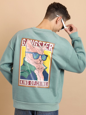 HIGHLANDER Full Sleeve Printed Men Sweatshirt