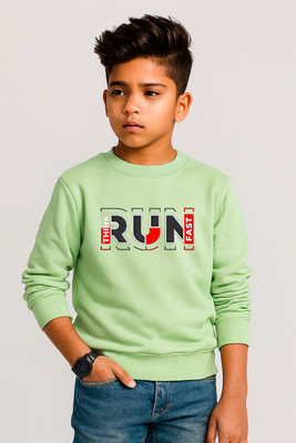 BQF Full Sleeve Graphic Print Boys Sweatshirt