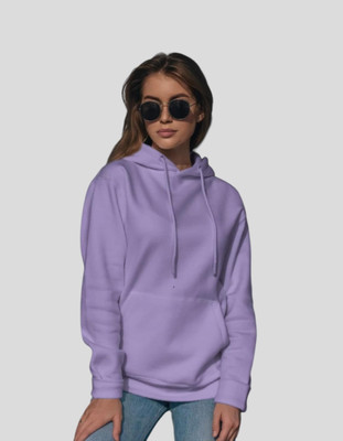 Pwexz Full Sleeve Solid Women Sweatshirt