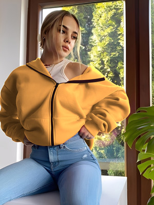 Lecowar Full Sleeve Solid Women Jacket