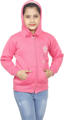 Baby Home Full Sleeve Solid Girls Sweatshirt