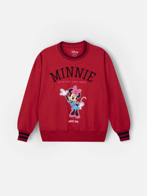 Nap Chief Full Sleeve Printed Girls Sweatshirt
