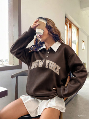 MOD YOUNG Full Sleeve Printed Women Sweatshirt