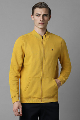 Louis Philippe Sport Full Sleeve Solid Men Sweatshirt