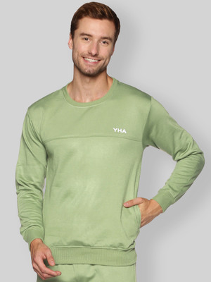 YHA Full Sleeve Printed Men Sweatshirt