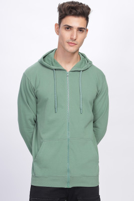 ADRO Full Sleeve Solid Men Sweatshirt