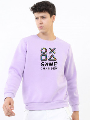 Else & What Full Sleeve Printed Men Sweatshirt