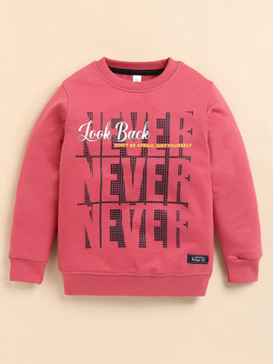 Ginie Full Sleeve Printed Boys Sweatshirt