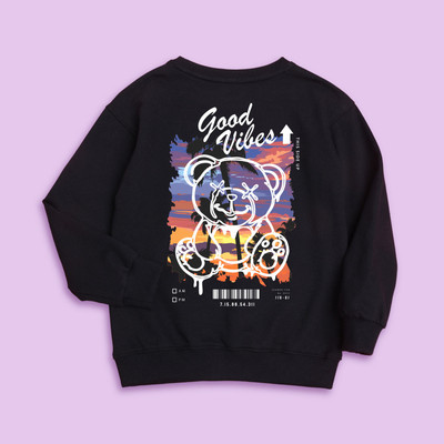 Nusyl Full Sleeve Printed Boys Sweatshirt