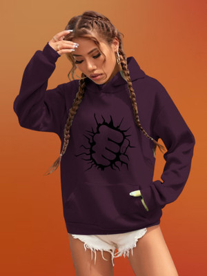 Kintu Parantu Full Sleeve Printed Women Sweatshirt