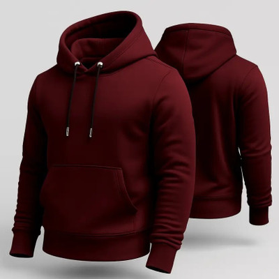 Nexcy Full Sleeve Solid Men Sweatshirt