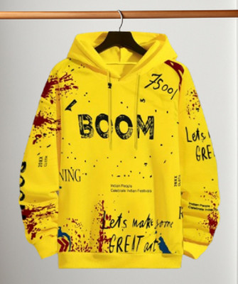 Try This Full Sleeve Printed Men Sweatshirt