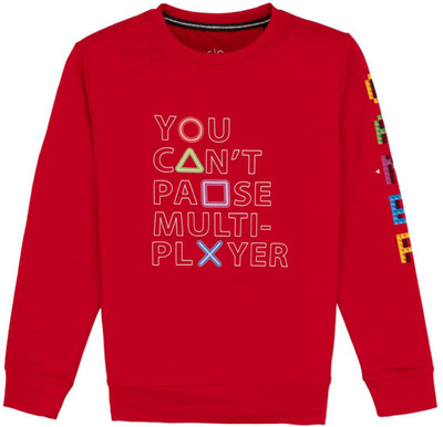Status Quo Full Sleeve Printed Boys Sweatshirt
